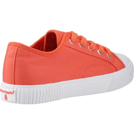 Hush Puppies Freya Canvas Textil Damen Orange Sneaker - Image 2