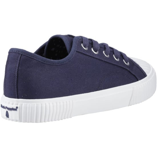 Hush Puppies Freya Canvas Textil Damen Sneaker in Marineblau - Image 2