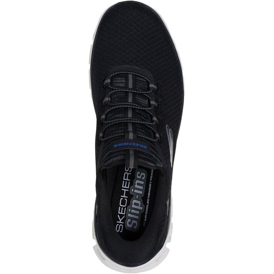 Skechers Glide-Step Noxus Textil Herren Schwarz Sneaker - Image 3