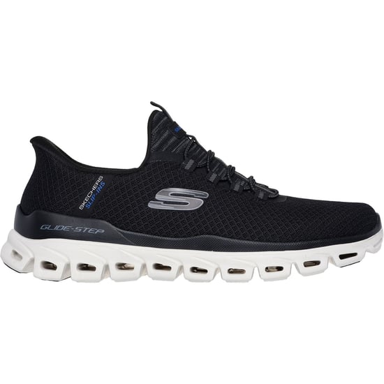 Skechers Glide-Step Noxus Textil Herren Schwarz Sneaker - Image 5