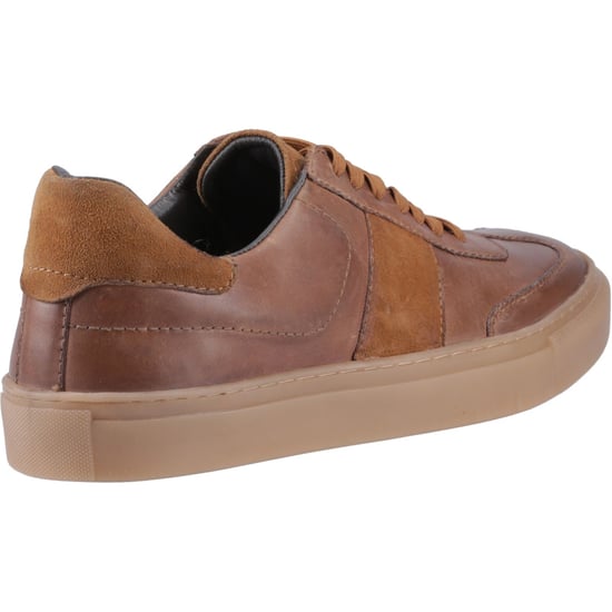 Hush Puppies Riley Wildleder Herren Tan Sneakers - Image 2