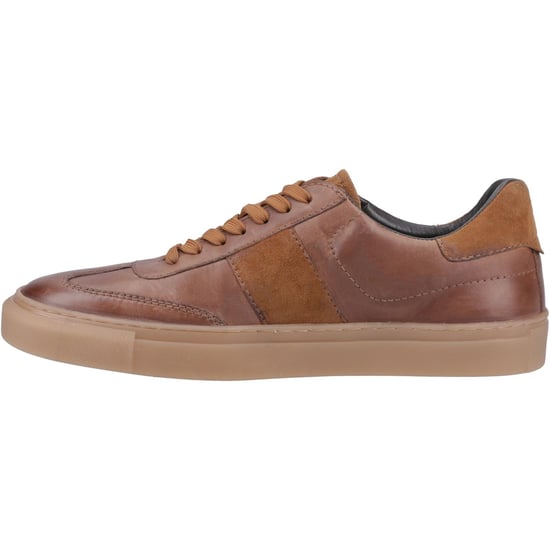 Hush Puppies Riley Wildleder Herren Tan Sneakers - Image 4