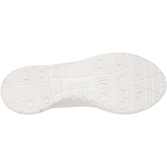 Skechers Seager Believe It Textil Damen Off-White Sneakers - Image 2