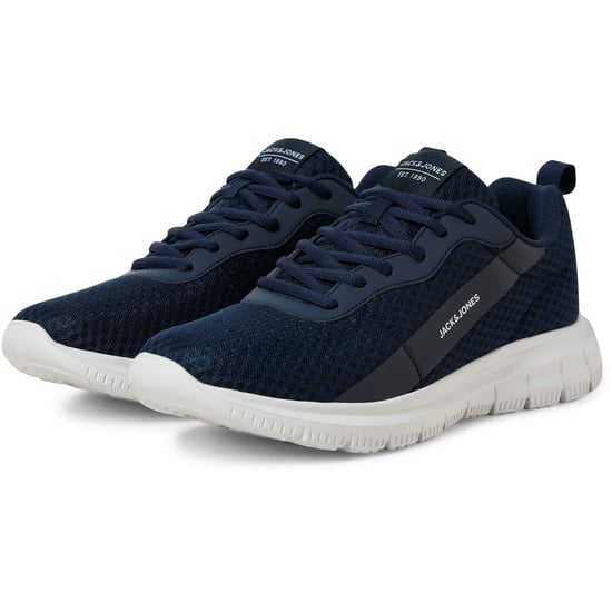 Jack & Jones Taylor Mesh Polyurethan Herren Navy Blazer Sneakers - Image 1