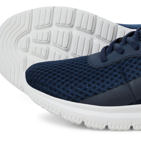 Jack & Jones Taylor Mesh Polyurethan Herren Navy Blazer Sneakers - Image 4