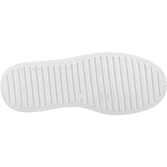 Hush Puppies Harlow Leder Damen Silber Sneaker - Image 3