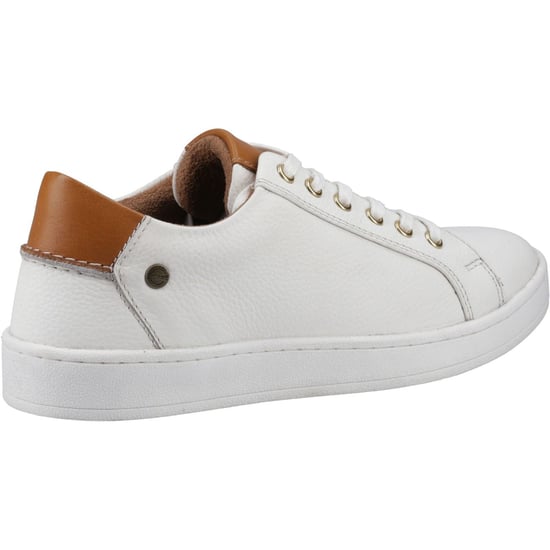 Cotswold Radcot Damen Sneaker Aus Weißem Leder - Image 2