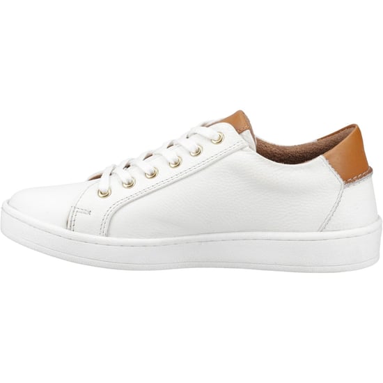 Cotswold Radcot Damen Sneaker Aus Weißem Leder - Image 4