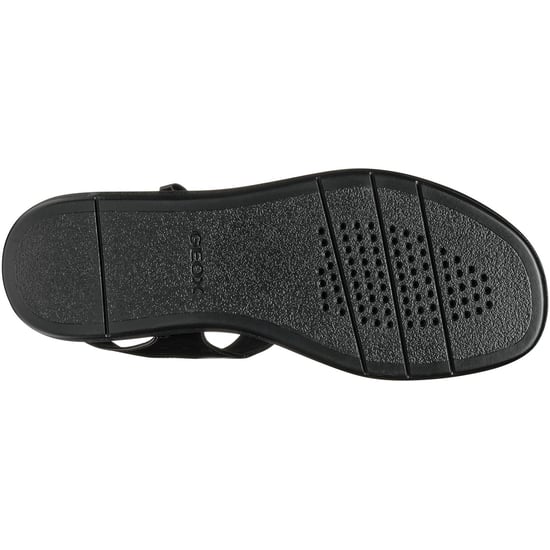 Geox D CAMALEI Synthetische Polyurethan Damen Schwarze Sandalen - Image 3