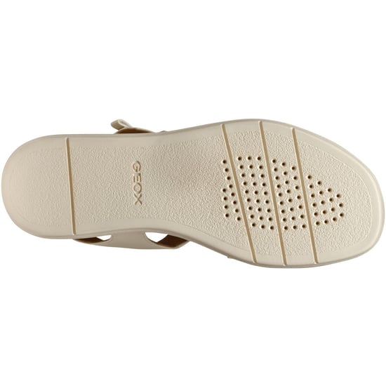 Geox D CAMALEI Synthetische Polyurethan Damen Papyrus Sandalen - Image 3