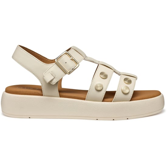 Geox D CAMALEI Synthetische Polyurethan Damen Papyrus Sandalen - Image 5