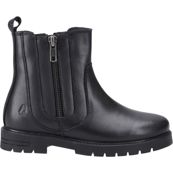 Hush Puppies Liana Leder Stiefel für Mädchen in Schwarz - Image 5