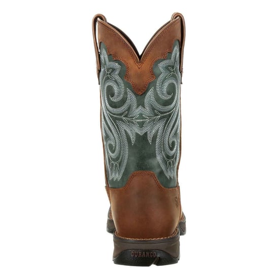 Durango Lady Rebel Leder Damen Braun Evergreen Stiefel - Image 2