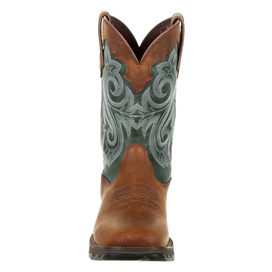 Durango Lady Rebel Leder Damen Braun Evergreen Stiefel - Image 3