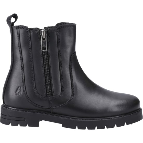 Hush Puppies Liana Leather Girls's Black Boots - Image 5