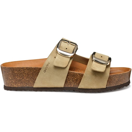 Geox D BRIONIA H Leder Damen Wedges in Helltaubenton - Image 4