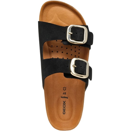Geox D BRIONIA H Leder Damen Schwarz Wedges - Image 4
