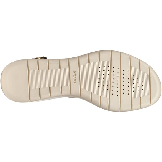 Geox D MELICONIA Synthetische Polyurethan Damen Papyrus Wedges - Image 3