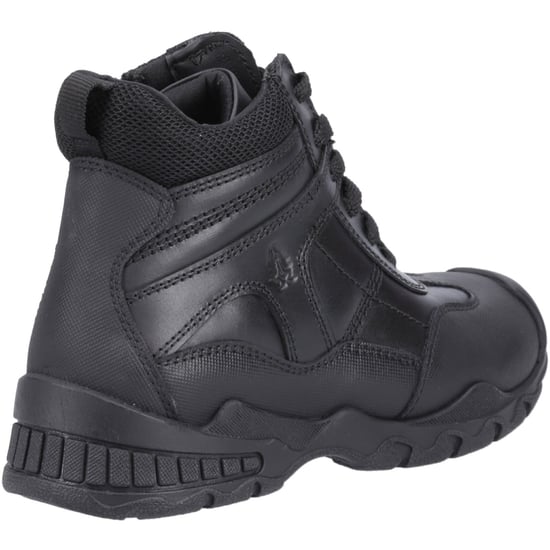 Hush Puppies Titus JNR Leder Jungen Schwarz Stiefel - Image 2