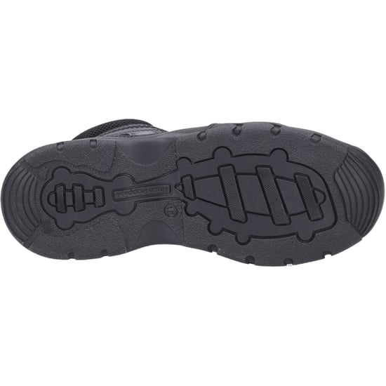 Hush Puppies Titus JNR Leder Jungen Schwarz Stiefel - Image 3