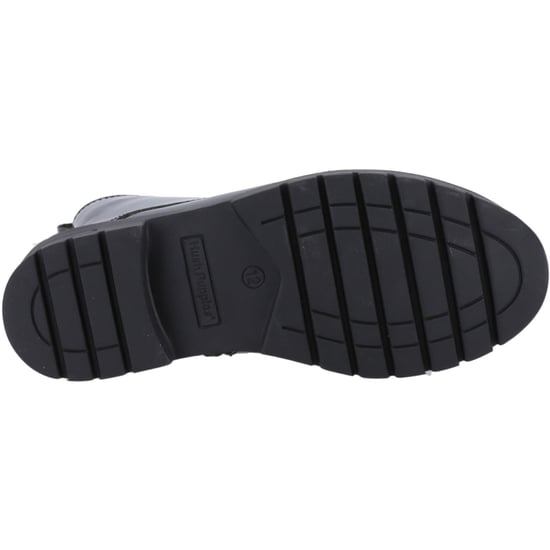 Hush Puppies Lauren Lackleder Stiefel für Mädchen in Schwarz - Image 3