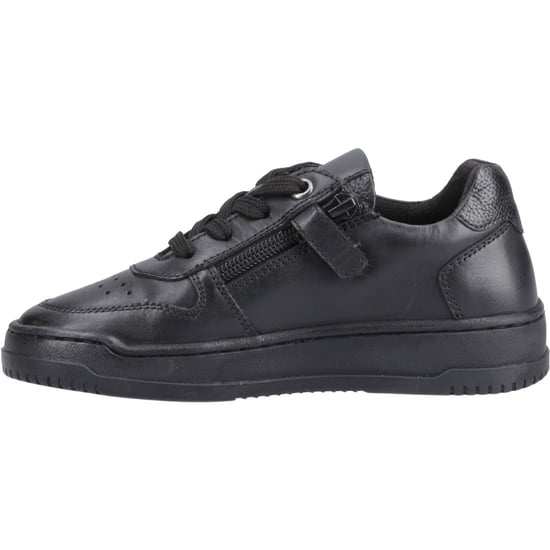 Hush Puppies Dougie Leder Jungen schwarz Sneakers - Image 4