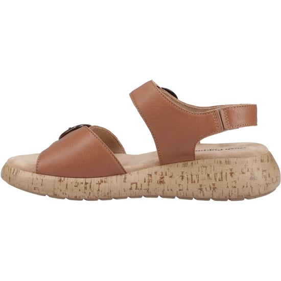 Hush Puppies Alison Leder Damen Sandalen in Tan - Image 4