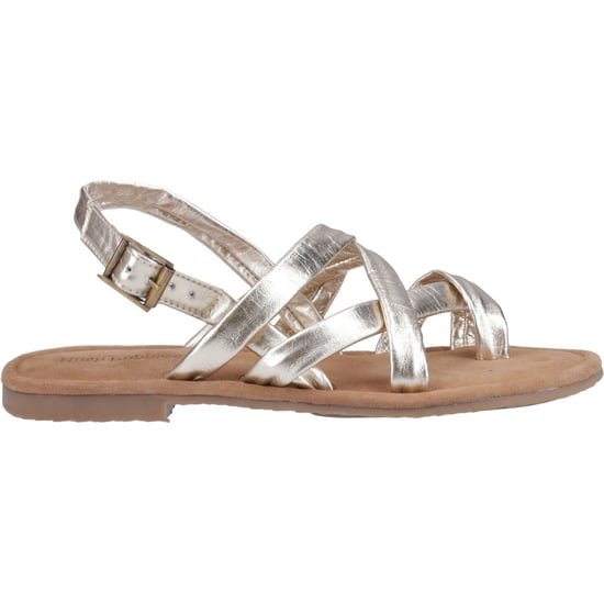 Hush Puppies Hope Leder Damen Gold Sandalen - Image 5