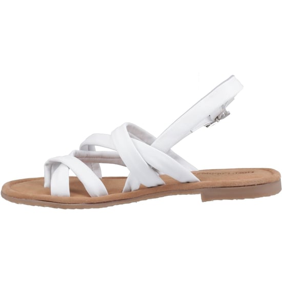 Hush Puppies Hope Leder Damen Weiße Sandalen - Image 4