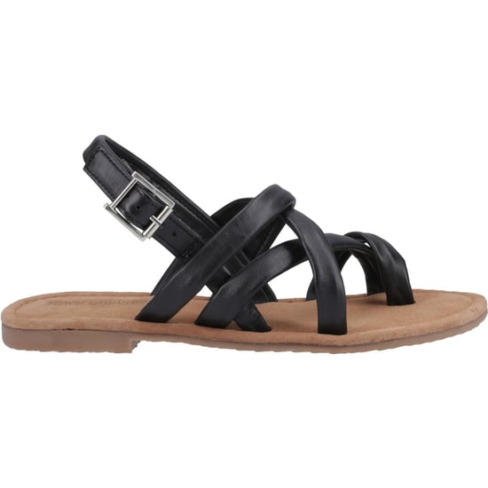 Hush Puppies Hope Leder Damen Schwarz Sandalen - Image 5