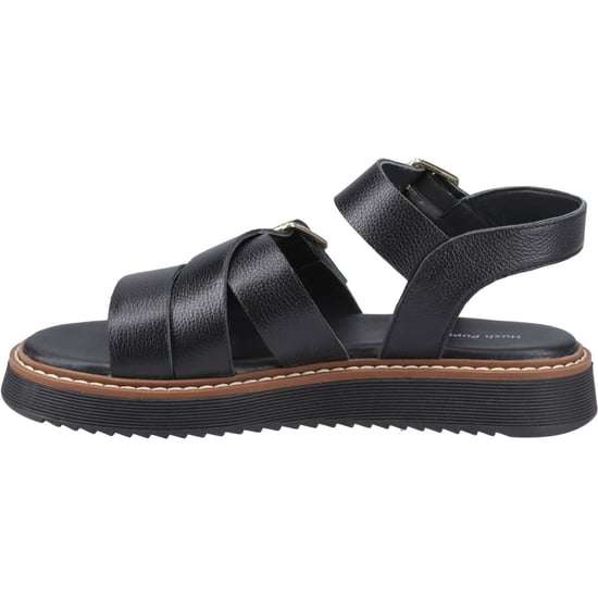 Hush Puppies Cady Damen Sandalen Aus Schwarzem Leder - Image 4