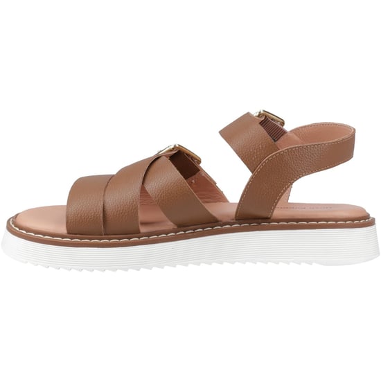 Hush Puppies Cady Leder Damen Sandalen in Tan - Image 4