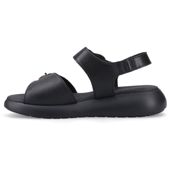Hush Puppies Alison Leder Damen Sandalen Schwarz - Image 4