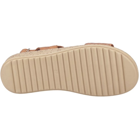 Hush Puppies Ebony Geflochtene Leder Damen Sandalen in Tan - Image 3