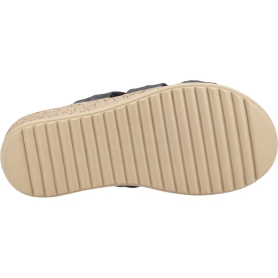 Hush Puppies Eden Weite Passform Leder Damen Schwarze Sandalen - Image 3