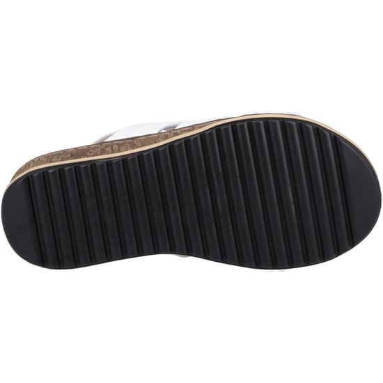 Hush Puppies Eden Weite Passform Leder Damen Weiße Sandalen - Image 3