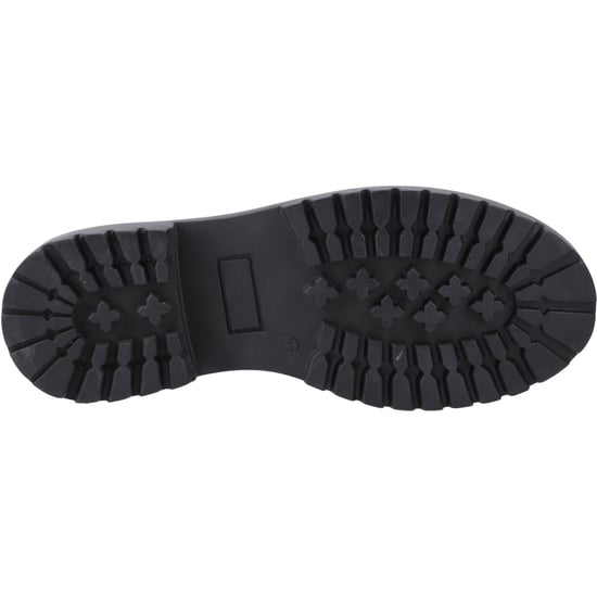 Hush Puppies Aubrey Leder Derby Schuhe für Mädchen in Schwarz - Image 3