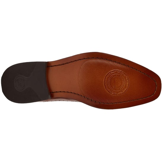 Base London Havisham Leder Herren Tan Derby Schuhe - Image 2