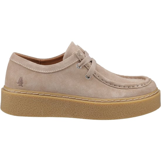 Hush Puppies Bridie Wildleder Damenschuhe Mokassins in Taupe - Image 5