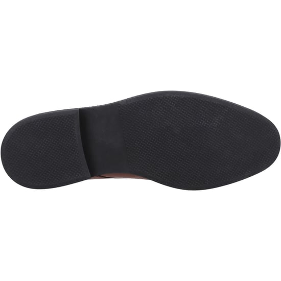 Hush Puppies Kye Leder Herren Schnürschuhe in Tan - Image 3
