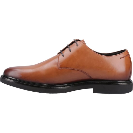 Hush Puppies Kye Leder Herren Schnürschuhe in Tan - Image 4