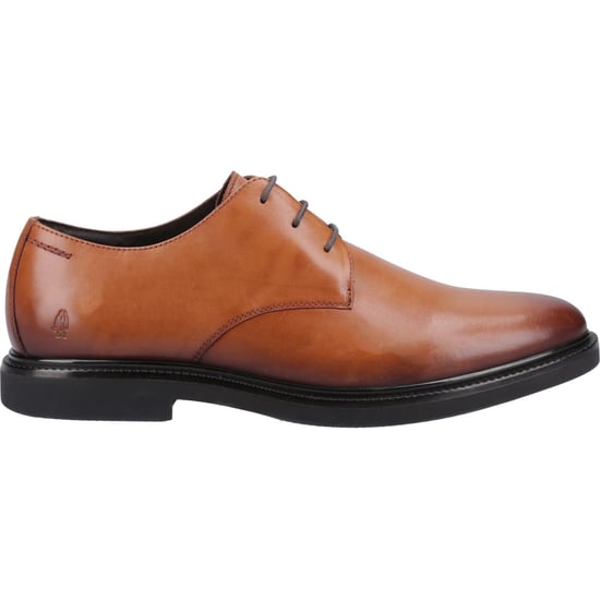 Hush Puppies Kye Leder Herren Schnürschuhe in Tan - Image 5