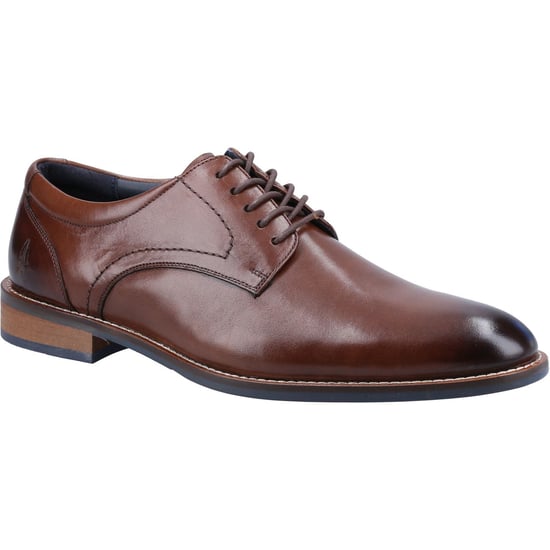 Hush Puppies Damien Schnürleder-Schuhe für Herren in Schokoladenfarbe - Image 1