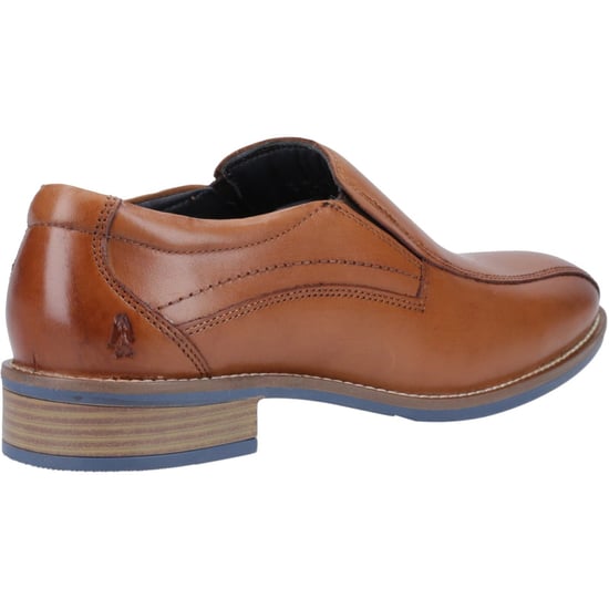 Hush Puppies Donovan Leder Herren Slip-On Schuhe in Tan - Image 2