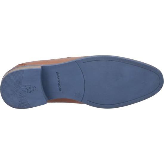 Hush Puppies Donovan Leder Herren Slip-On Schuhe in Tan - Image 3