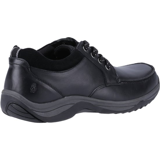 Hush Puppies Derek Leder Herren Schwarze Schnürschuhe - Image 2