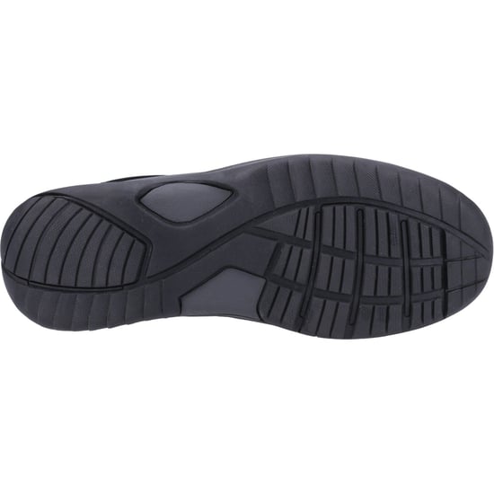 Hush Puppies Derek Leder Herren Schwarze Schnürschuhe - Image 3