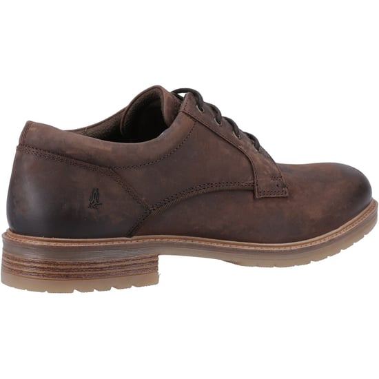 Hush Puppies Richie Leder Herren Schnürschuhe Braun - Image 2