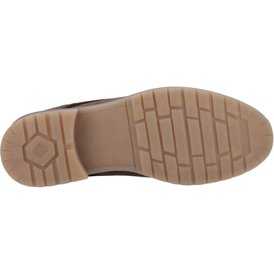Hush Puppies Richie Leder Herren Schnürschuhe Braun - Image 3