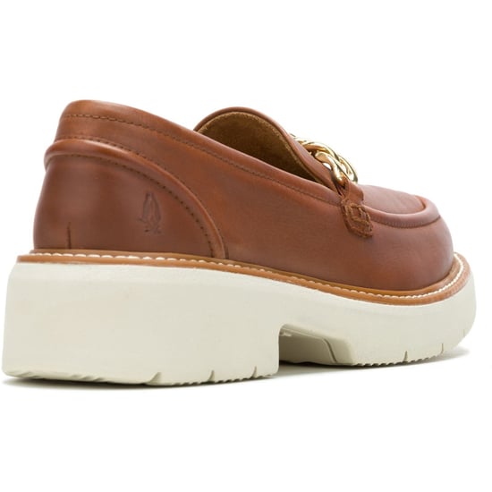 Hush Puppies Jodie Leder Damen Cognac Slipper - Image 2